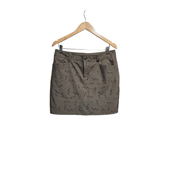 EDDIE BAUER Skort Skirt Adventurer 2.0 Arrow Green Size 8 - Picture 2 of 4
